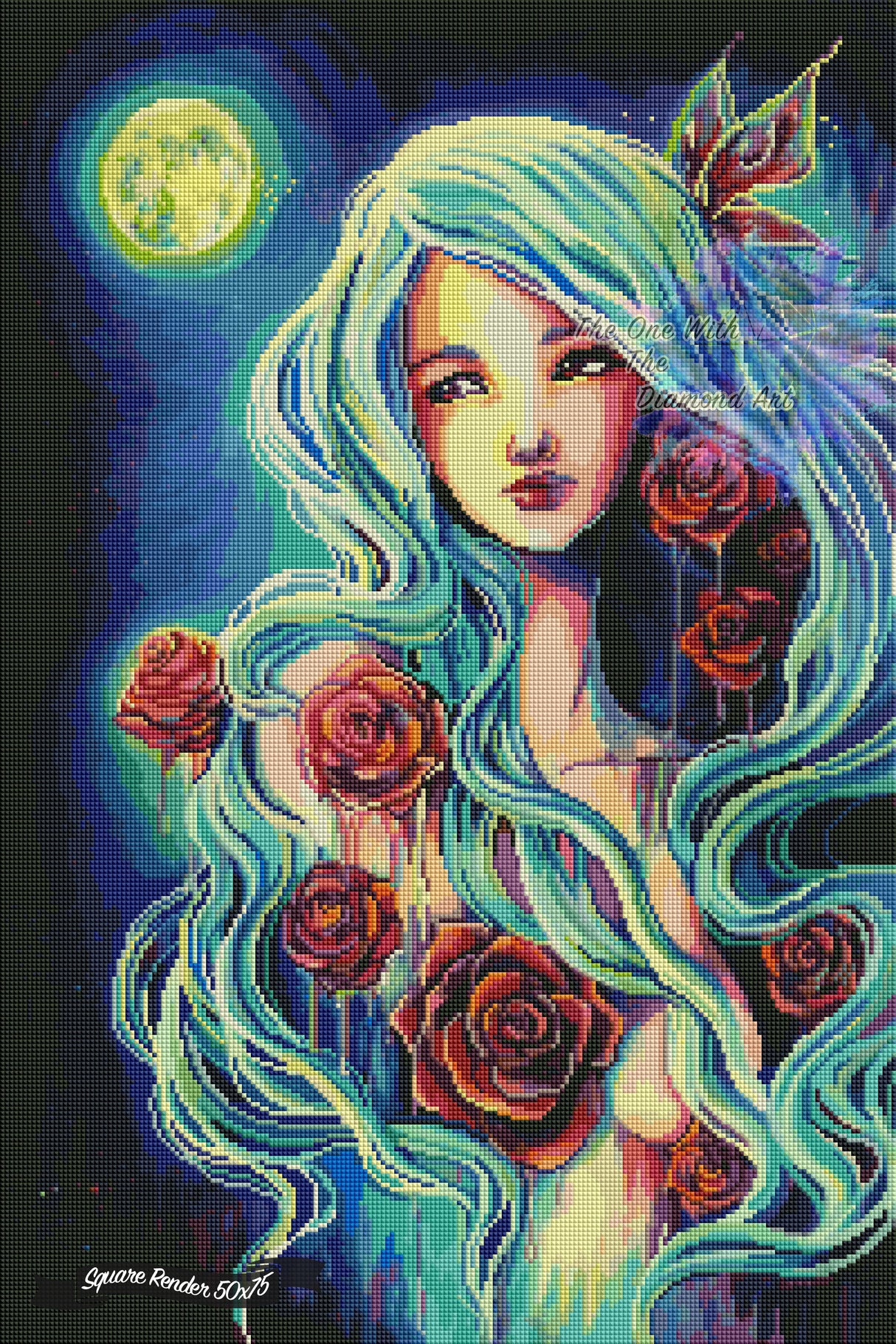 *Hand-Rendered* Moonlight ©Emilie Jarrige