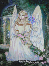 *Hand-Rendered* Angel In The Secret Garden ©Gabrielle Szabo