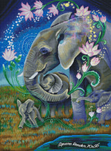 *Hand-Rendered* Elephants For Peace ©Verena Wild / GratefulLicensing.com