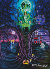 *Hand-Rendered* Conjuring Spirits ©Altered Moon Art