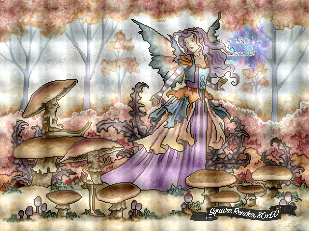 *Hand-Rendered* The Mushroom Folk ©Amy Brown