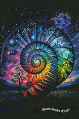 *Hand-Rendered* Spirit Of Time ©Spirit Of The Rainbow / GratefulLicensing.com