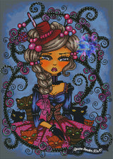 *Hand-Rendered* The Kitty Collector 2 ©Regan Kubecek