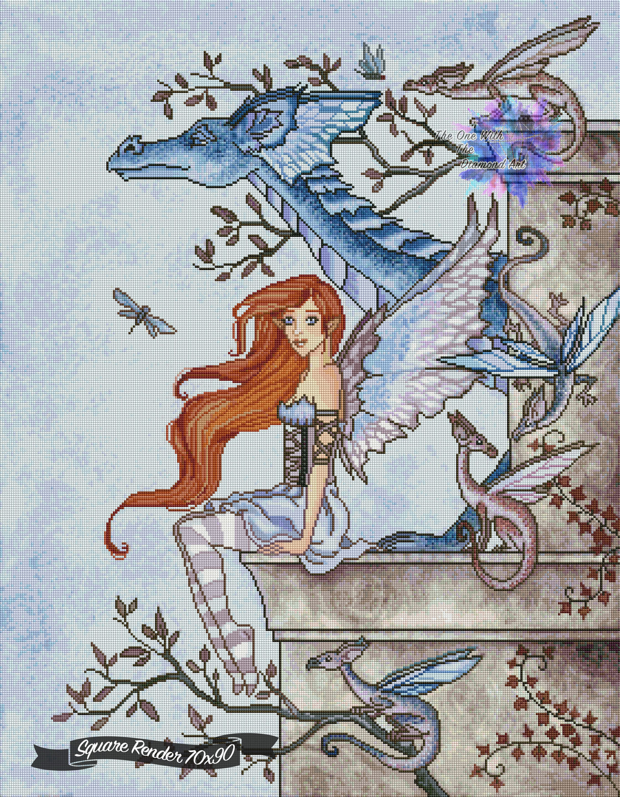 *Hand-Rendered* Dragons & Dragonflies ©Amy Brown