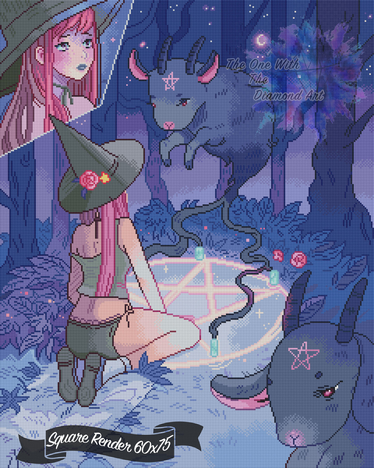 *Hand-Rendered* Night Summoning ©Larienne