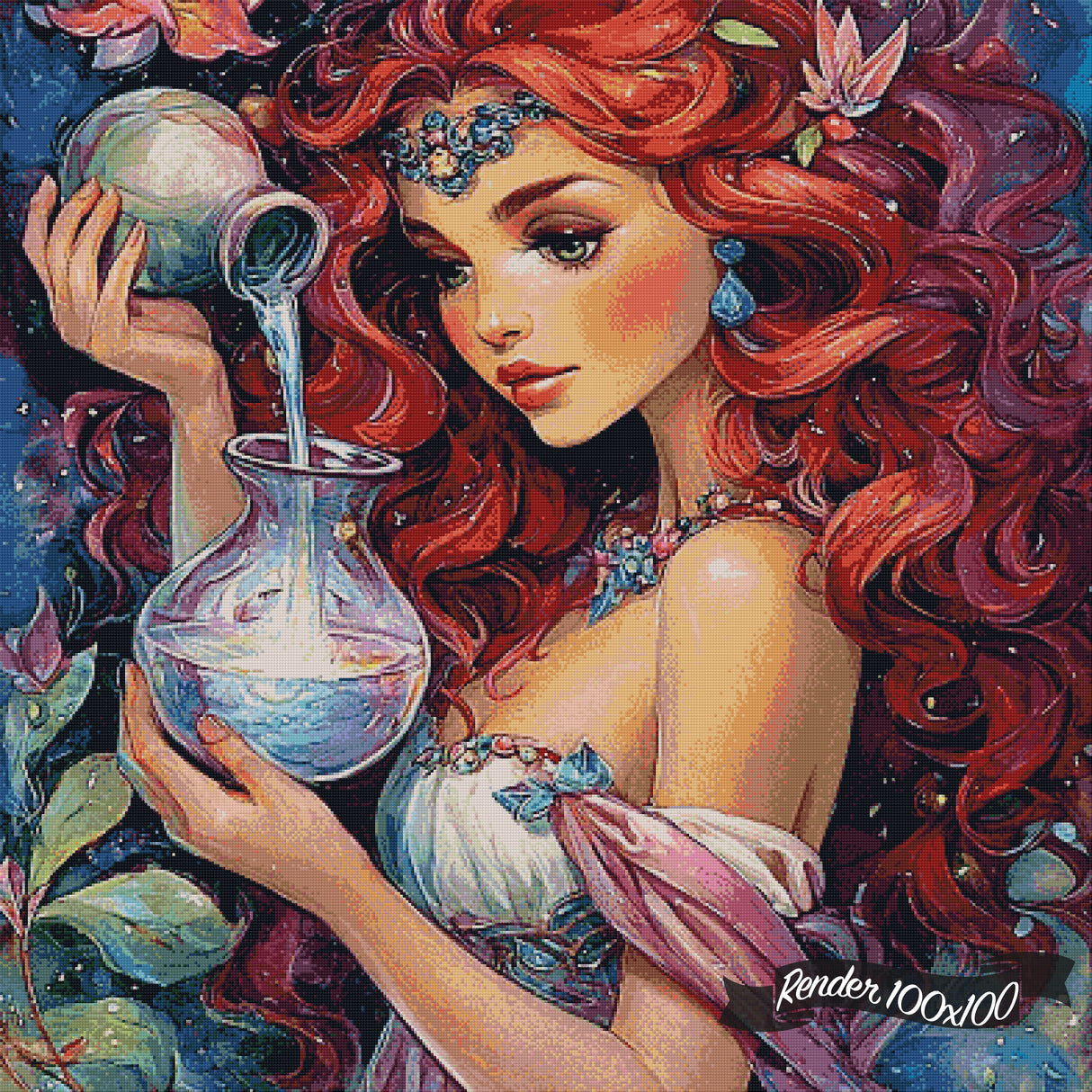 Zodiac Aquarius ©Finira