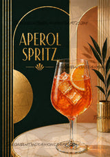 *Paint By Numbers* Cocktail Hour - Aperol Spritz ©The One With The Diamond Art