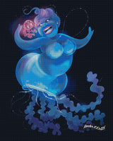 Bioluminescent Mermay ©Céline Lecomte
