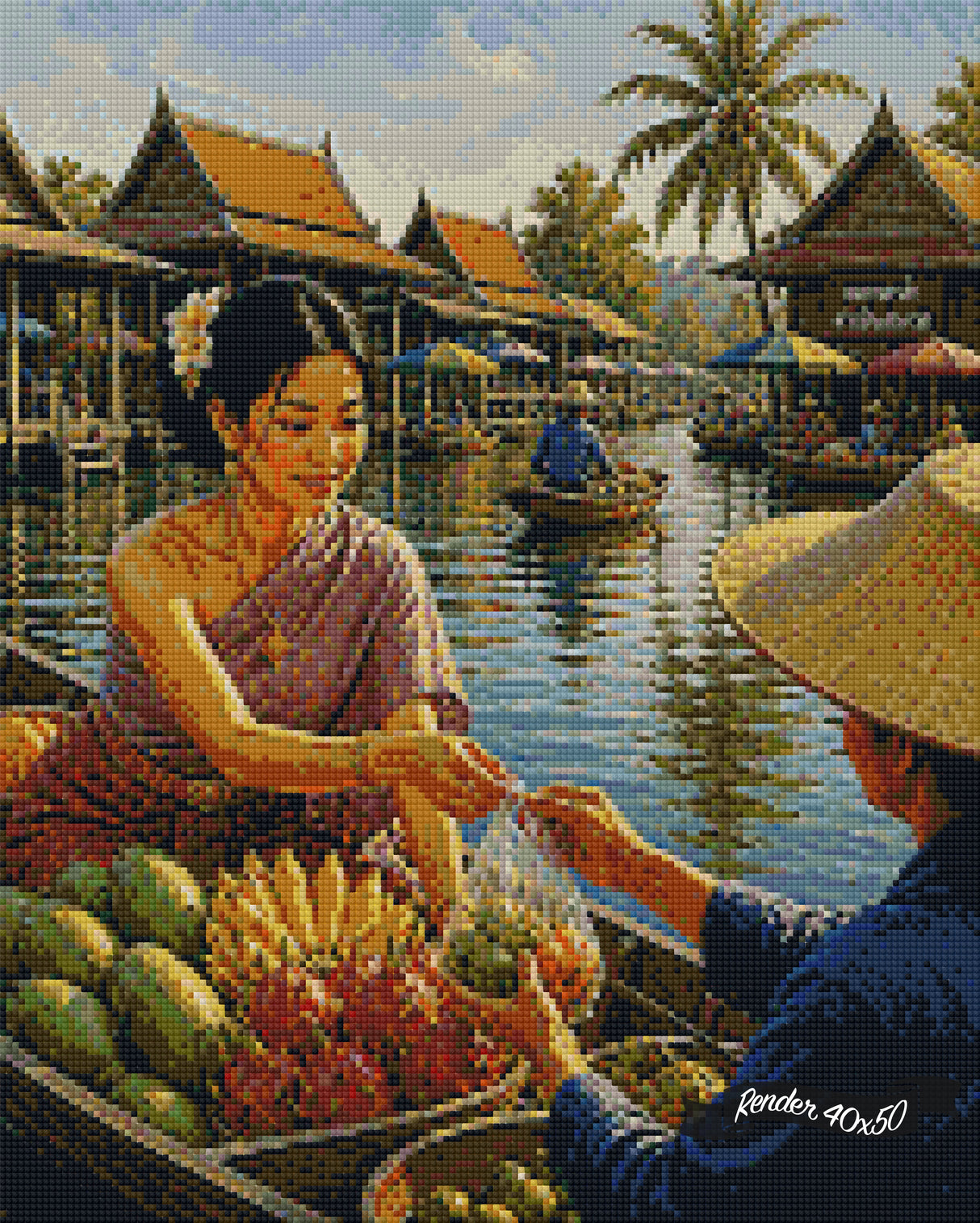 Floating Market Morning ©Nina Fernández