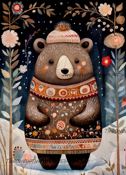 Folk Art - Bear