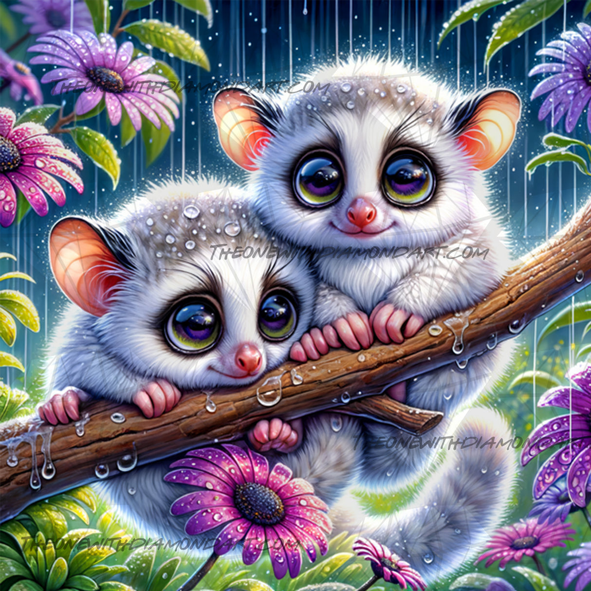 Galagos' Rainy Day Adventure ©Cocomarshmallow Art