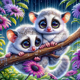 Galagos' Rainy Day Adventure ©Cocomarshmallow Art