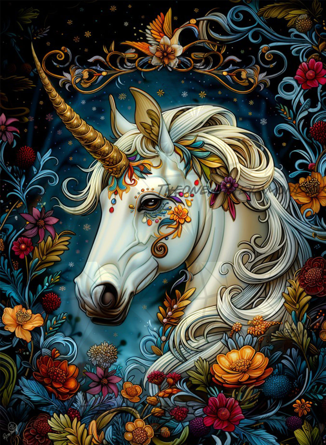 *Paint By Numbers* The Winter King's Storybook - Glacius ©RomantzArt