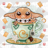 Xmas Gingerbread - Grogu ©Céline Lecomte