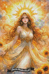 *Hand-Rendered* Halo Of Gold ©Cocomarshmallow Art