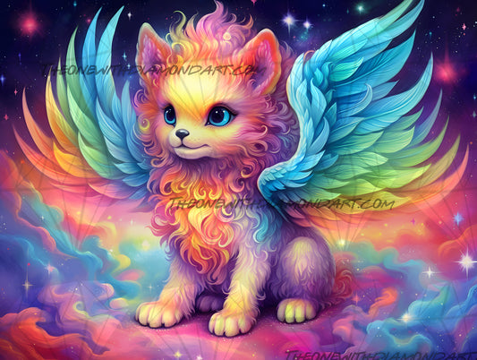 Lion Of The Rainbow Sky ©Finira