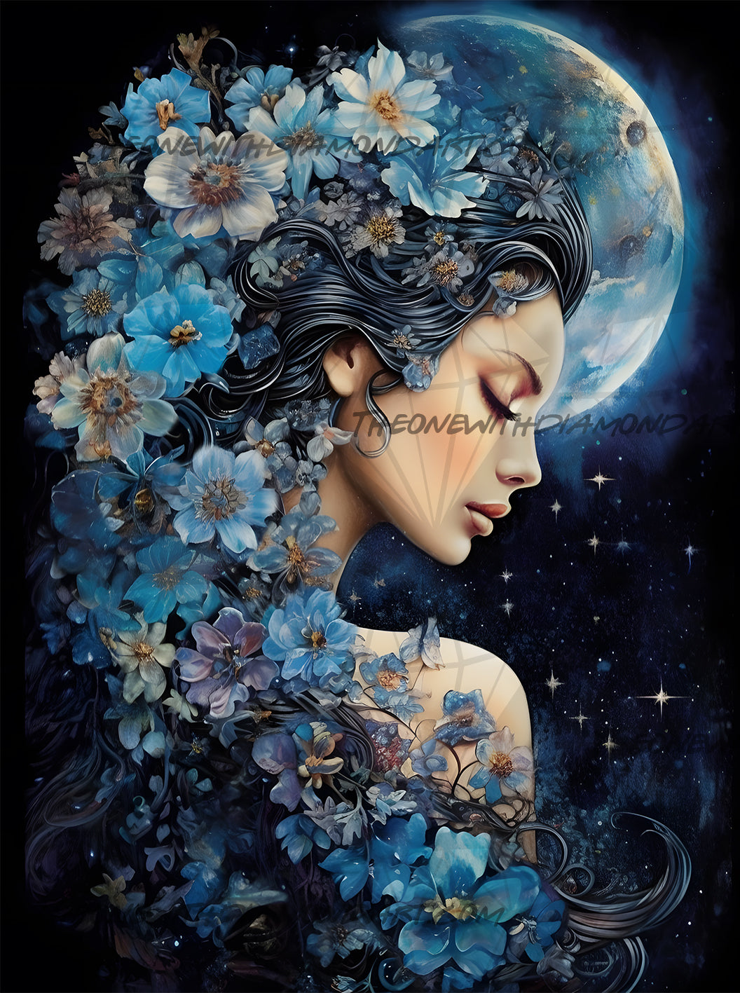 Goddess Of The Moon ©Finira