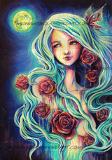 *Hand-Rendered* Moonlight ©Emilie Jarrige