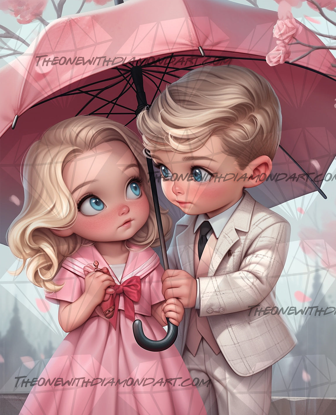 Sweet Gestures ©Morgana Fantasy AI – The One With The Diamond Art - Main Image