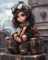 Steampunk Travels ©Morgana Fantasy AI