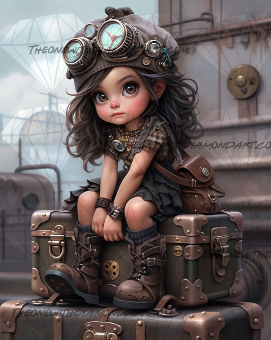 Steampunk Travels ©Morgana Fantasy AI