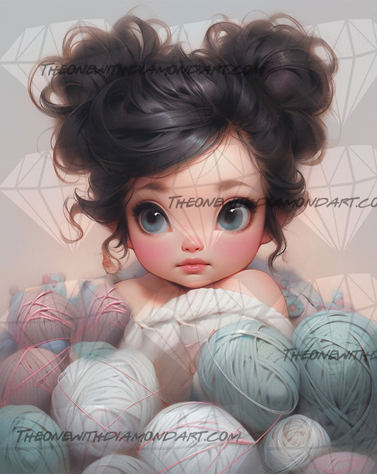 Amongst The Yarn ©Morgana Fantasy AI