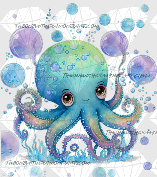 Watercolour Octopus