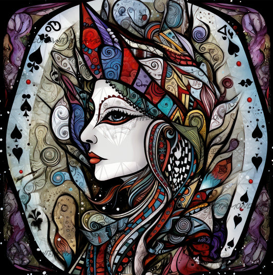 The Queen of Spades ©Laura @cocomarshmallow_art