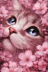 Valentine's Kitty ©The One With The Diamond Art