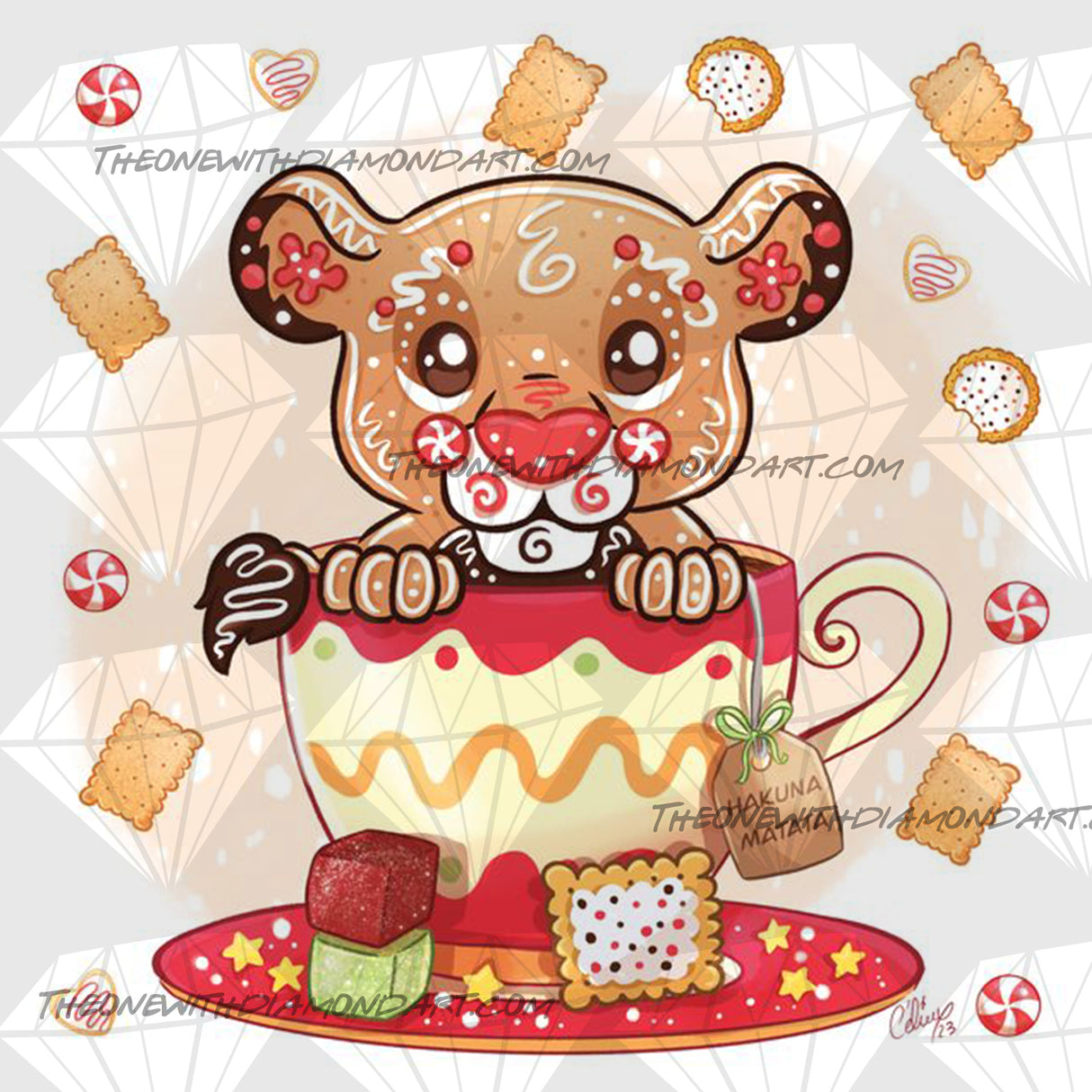 Xmas Gingerbread - Simba ©Céline Lecomte