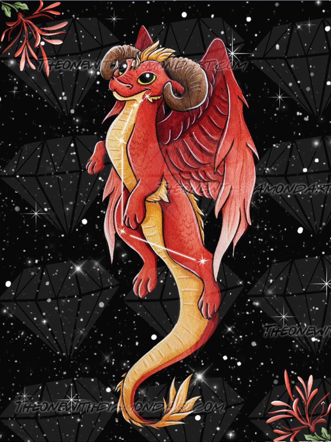 Aries Dragon ©Parente Illustration
