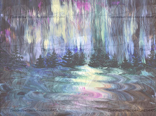 Aurora Borealis In The Rain ©Laura Milnor Iverson