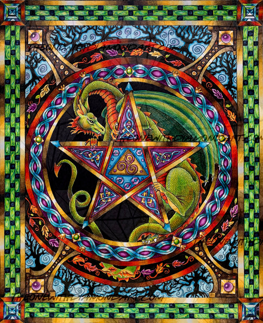 Celtic Dragon ©Delights Fantasy Art