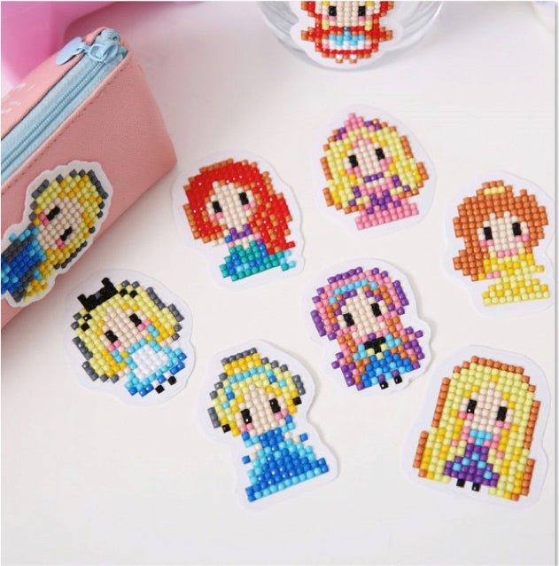 Character Princess Stickers