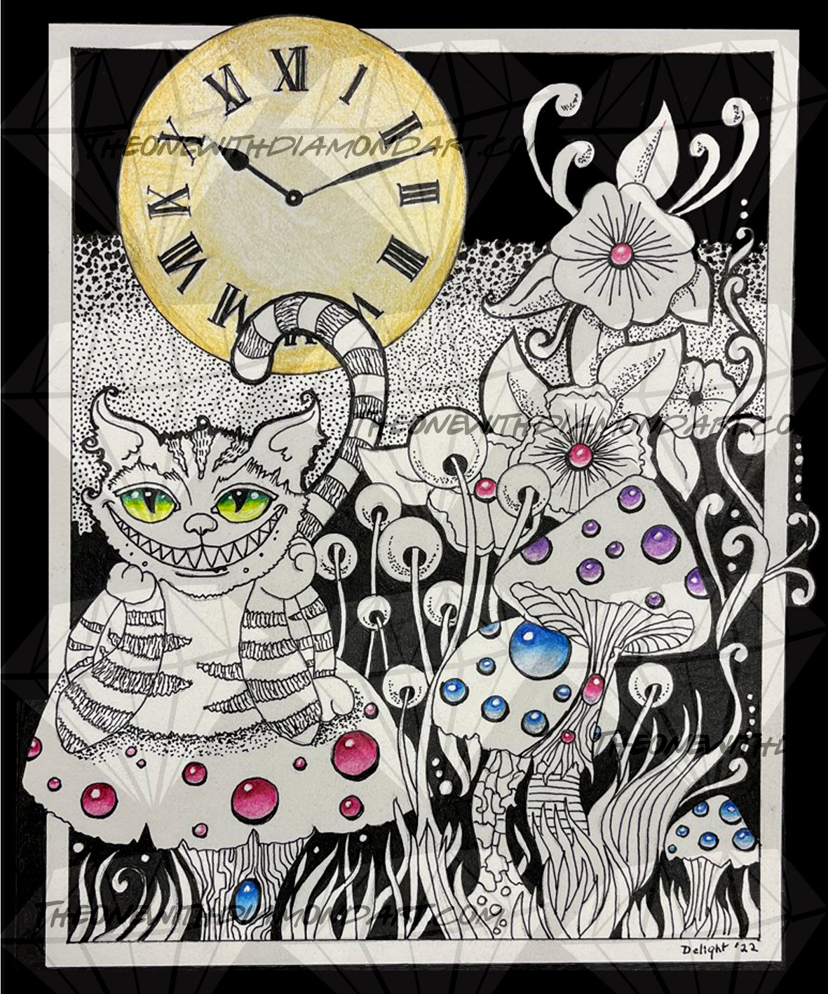 Cheshire Cat ©Delights Fantasy Art