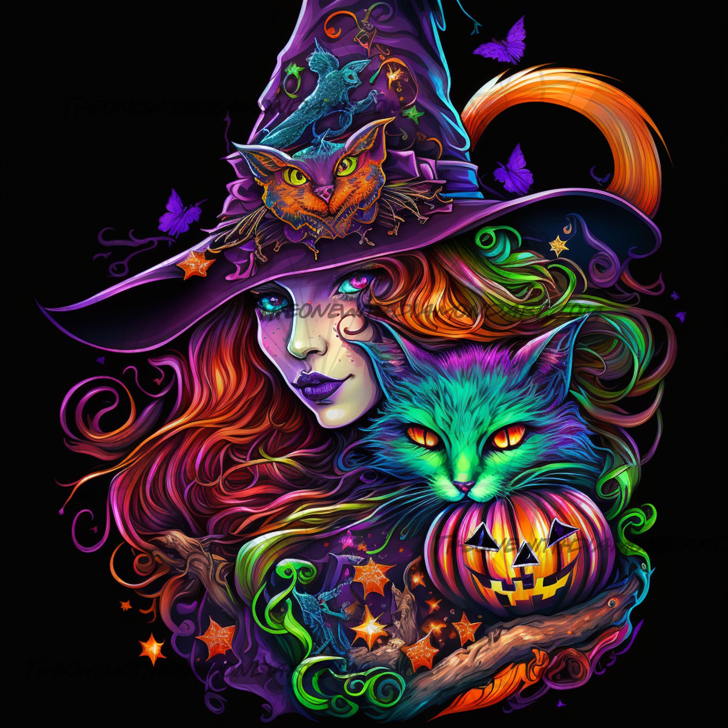 Colourful Halloween