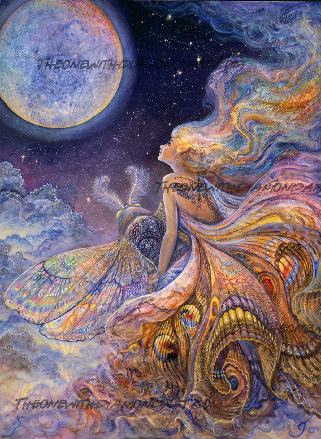 Fly Me To The Moon ©Josephine Wall