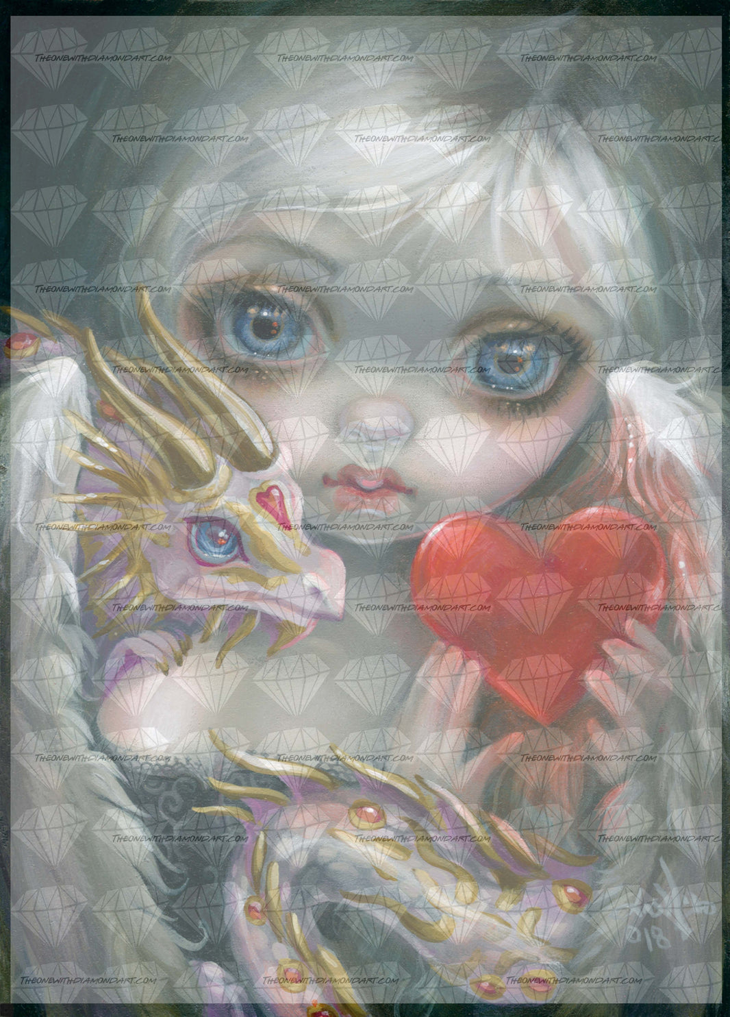 Jasmine BecketGriffith The One With The Diamond Art