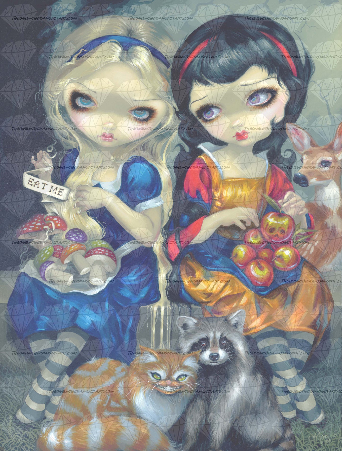 Alice And Snow White ©Jasmine Becket-Griffith