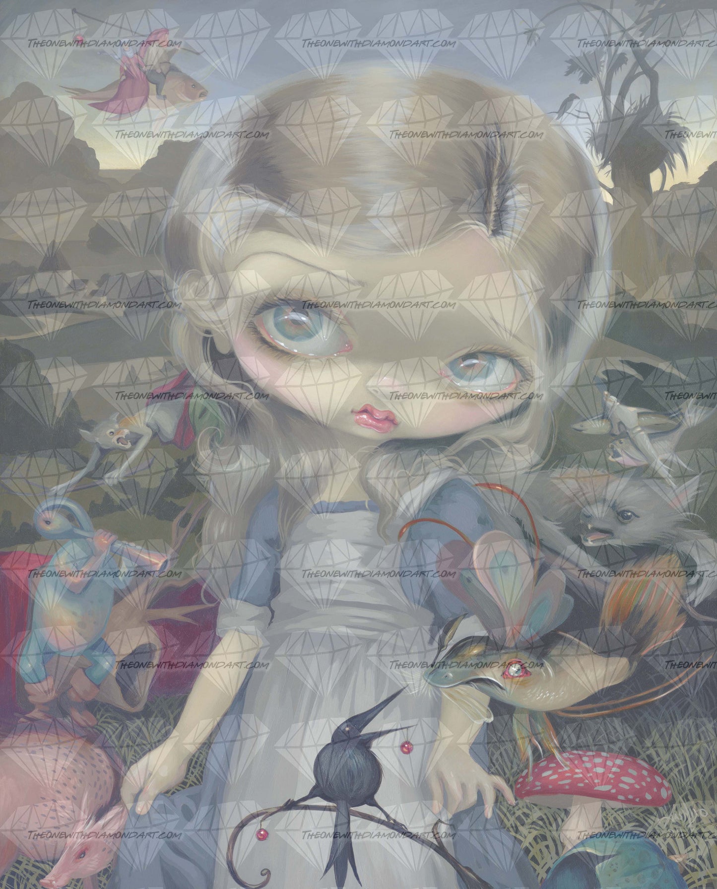 Alice In A Bosch Wonderland ©Jasmine Becket-Griffith
