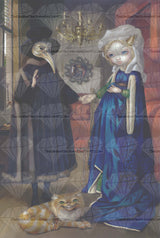 Alice In A Van Eyck Portrait ©Jasmine Becket-Griffith