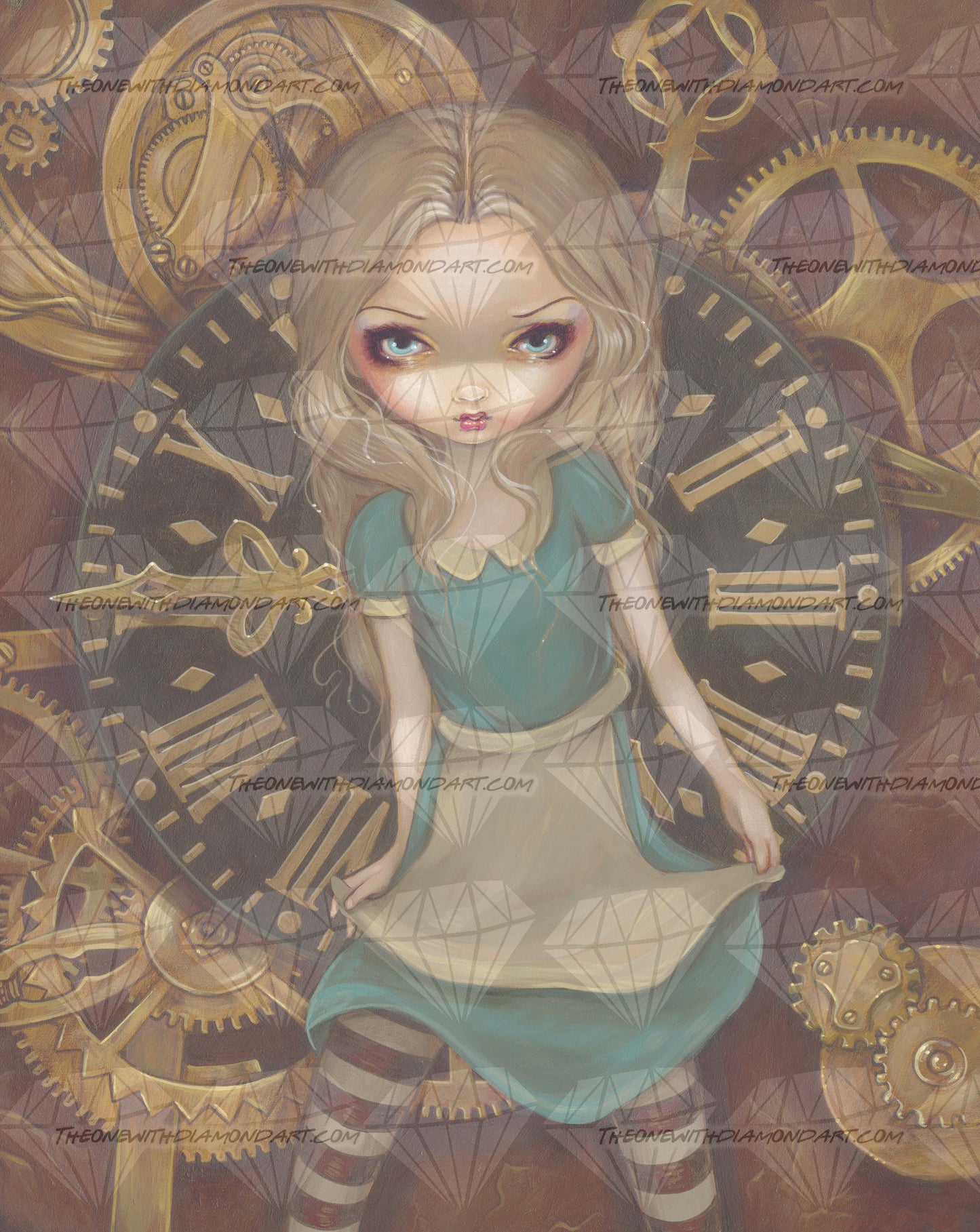 Alice In Clockwork ©Jasmine Becket-Griffith