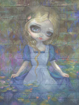 Alice In Monet's Waterlilies ©Jasmine Becket-Griffith
