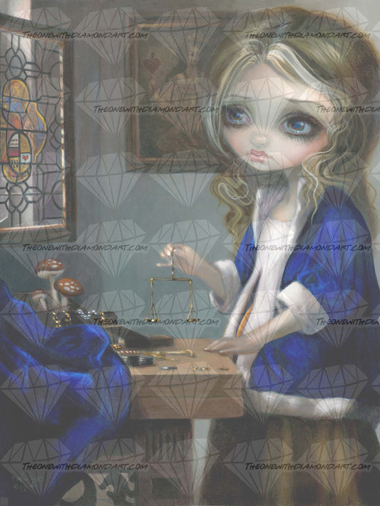 Alice Through A Vermeer Glass ©Jasmine Becket-Griffith