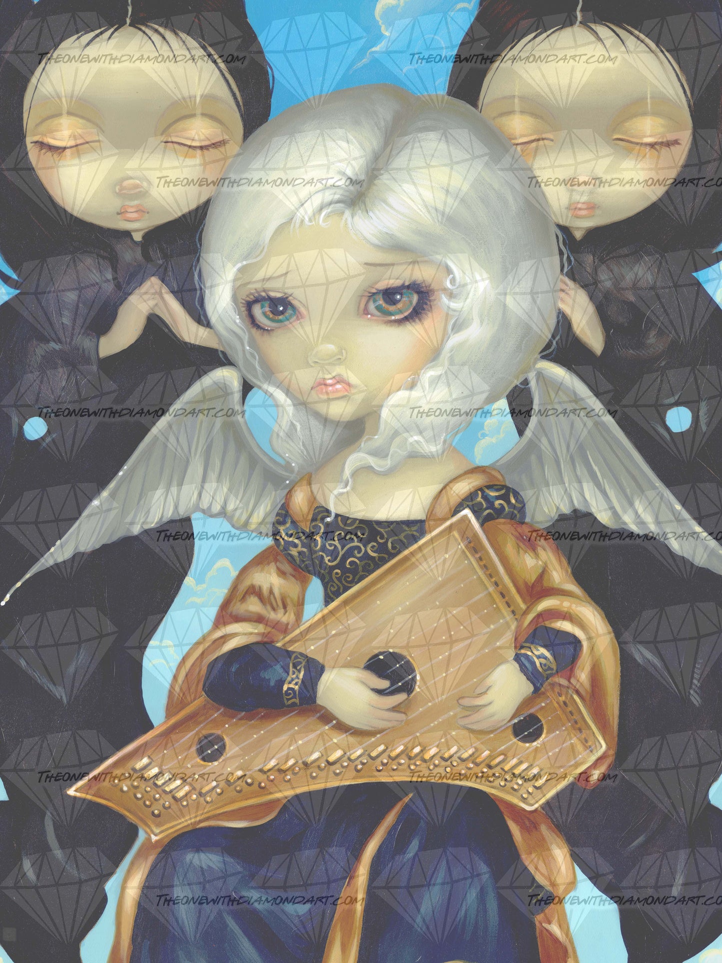 Angel With A Psaltery ©Jasmine Becket-Griffith