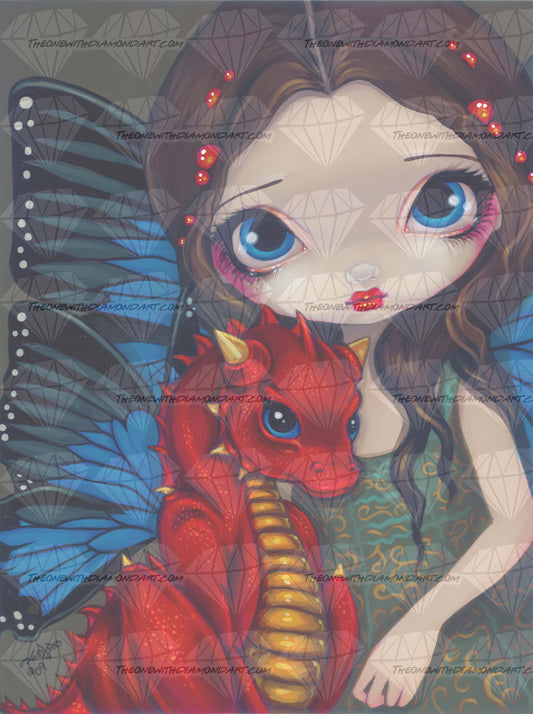 Baby Red Dragon ©Jasmine Becket-Griffith