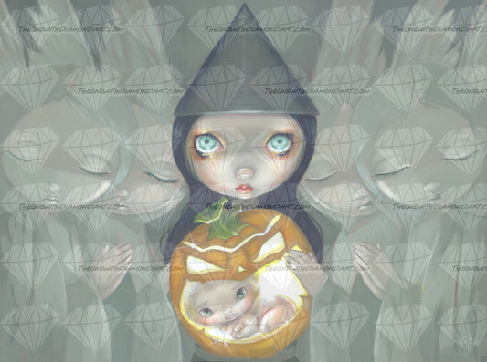 Born Of A Pumpkin ©Jasmine Becket-Griffith