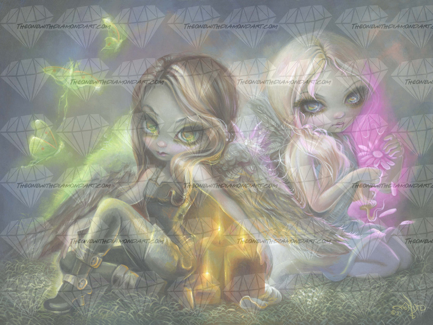Bright Candles Burn Fast ©Jasmine Becket-Griffith