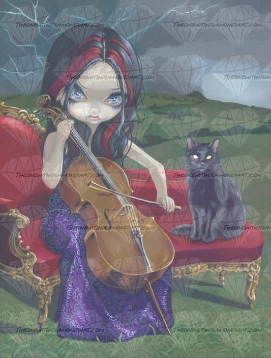 Cello Storm ©Jasmine Becket-Griffith