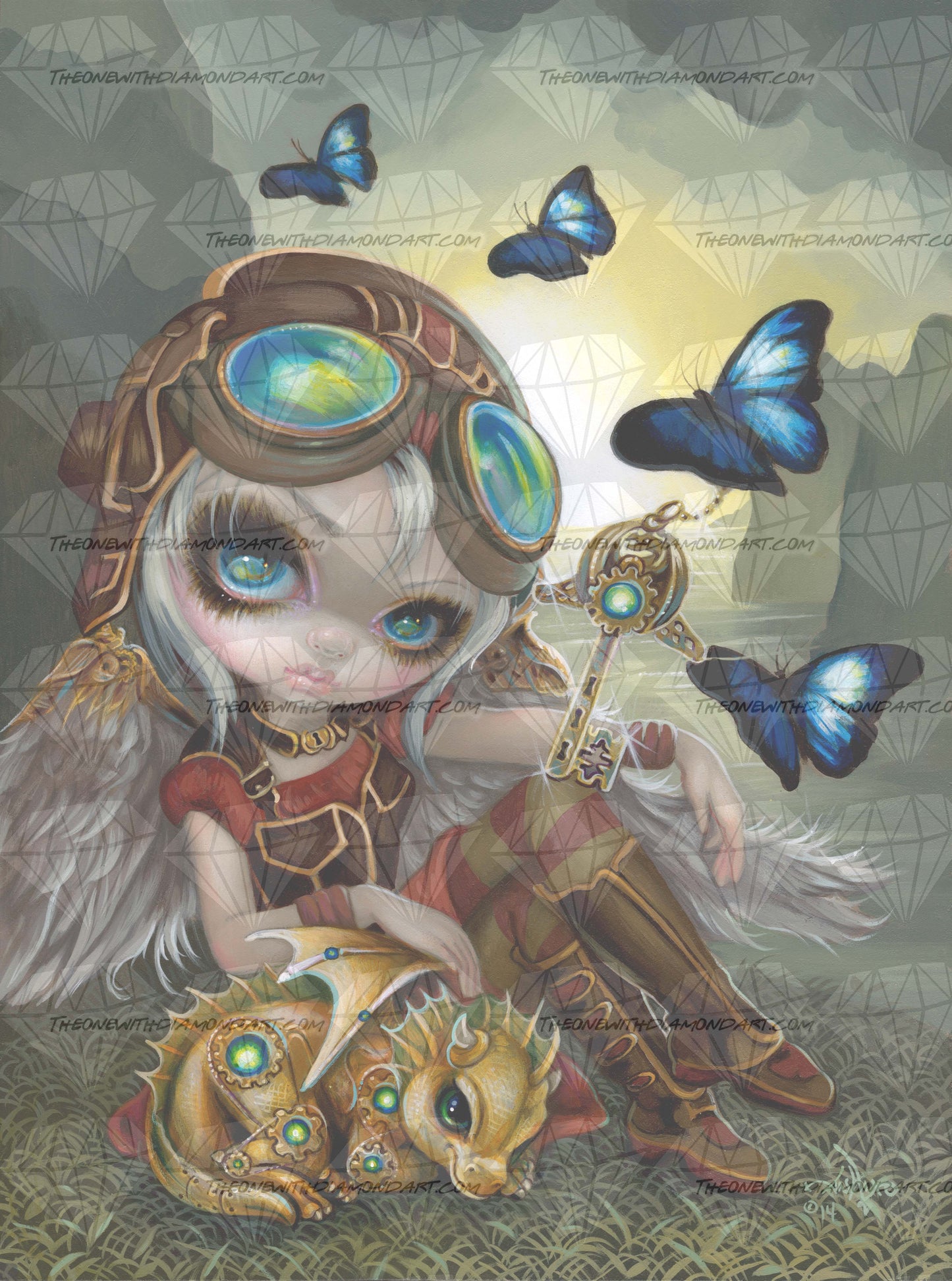 Clockwork Dragonling ©Jasmine Becket-Griffith